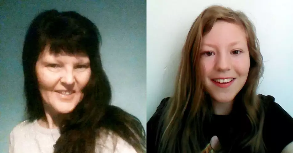 Edwards' sister, Katie and mum Elizabeth were the victims (
