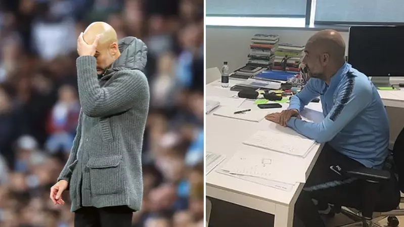 Pep Guardiola Locked Himself In His Office In Lowest Moment As Manchester City Boss
