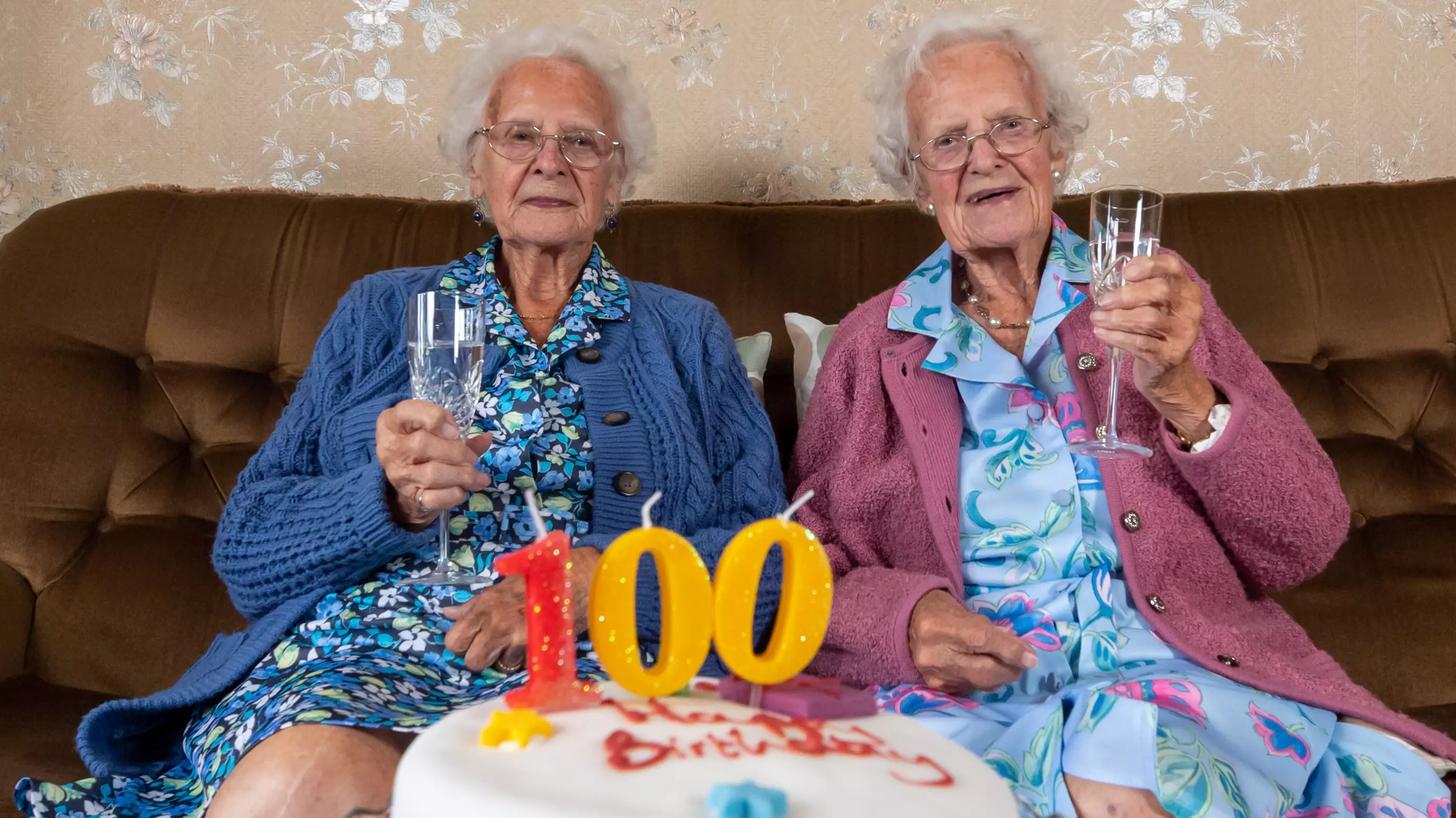Britain's Oldest Identical Twins Celebrate 100th Birthday