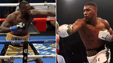 Boxer Reveals Who Hits Harder Between Anthony Joshua And Deontay Wilder