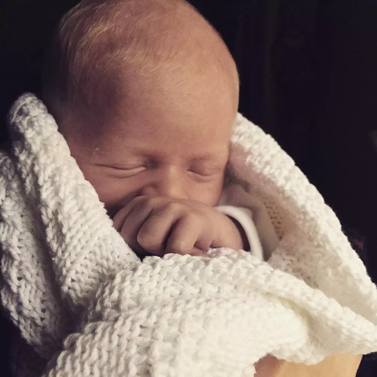 Baby Arthur was born on 6th January 2015. (