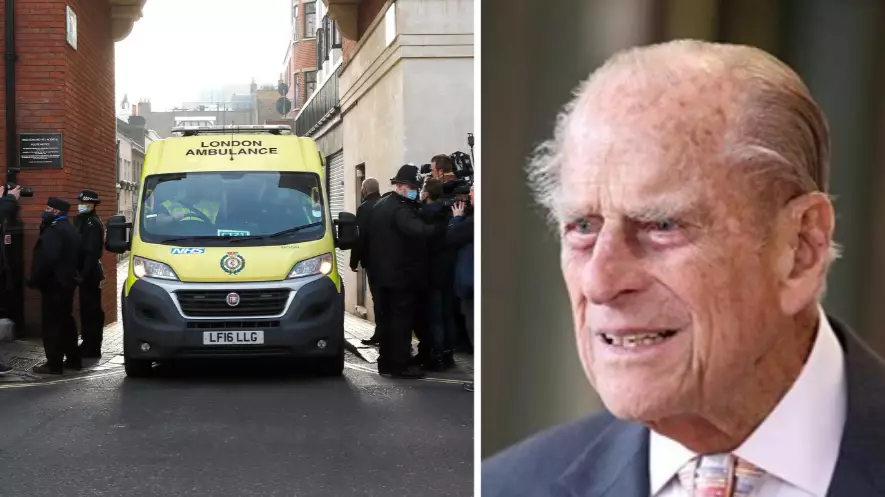 BREAKING: Prince Philip Taken By Ambulance To New Hospital