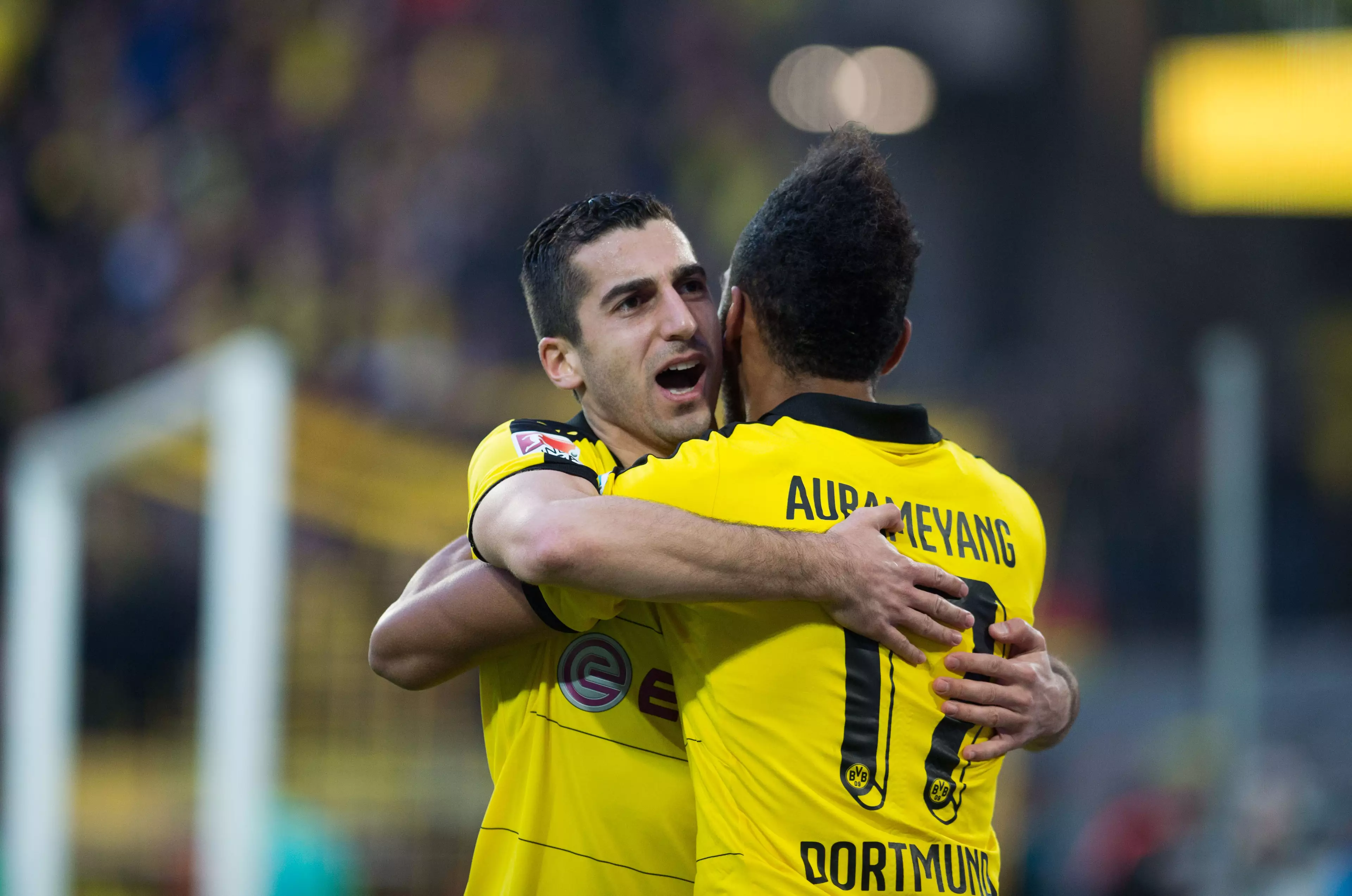 The new Arsenal pair had a very good partnership at Dortmund. Image: PA Images