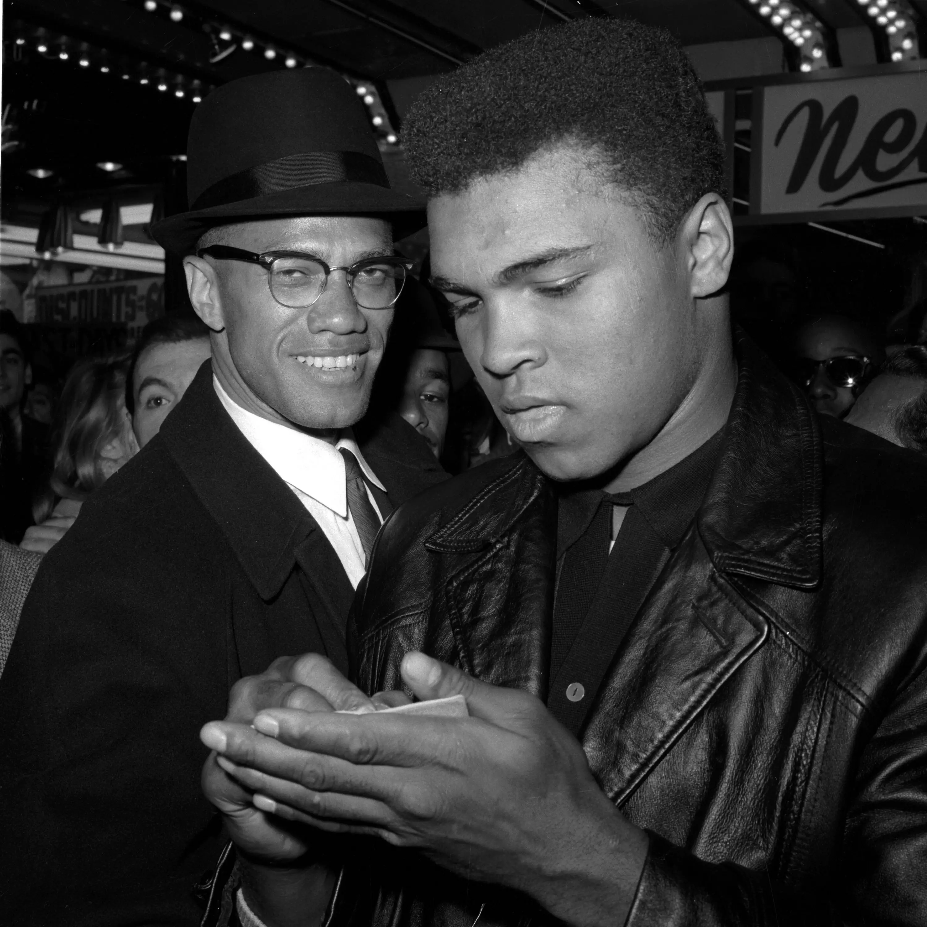 Muhammad Ali Malcolm X.
