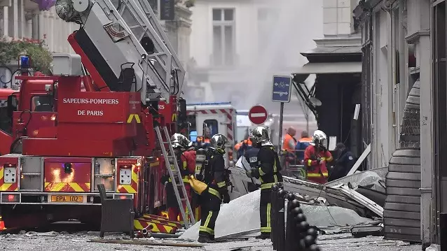 Many Reported Injured As Firefighters Tackle Blaze Following Explosion In Paris