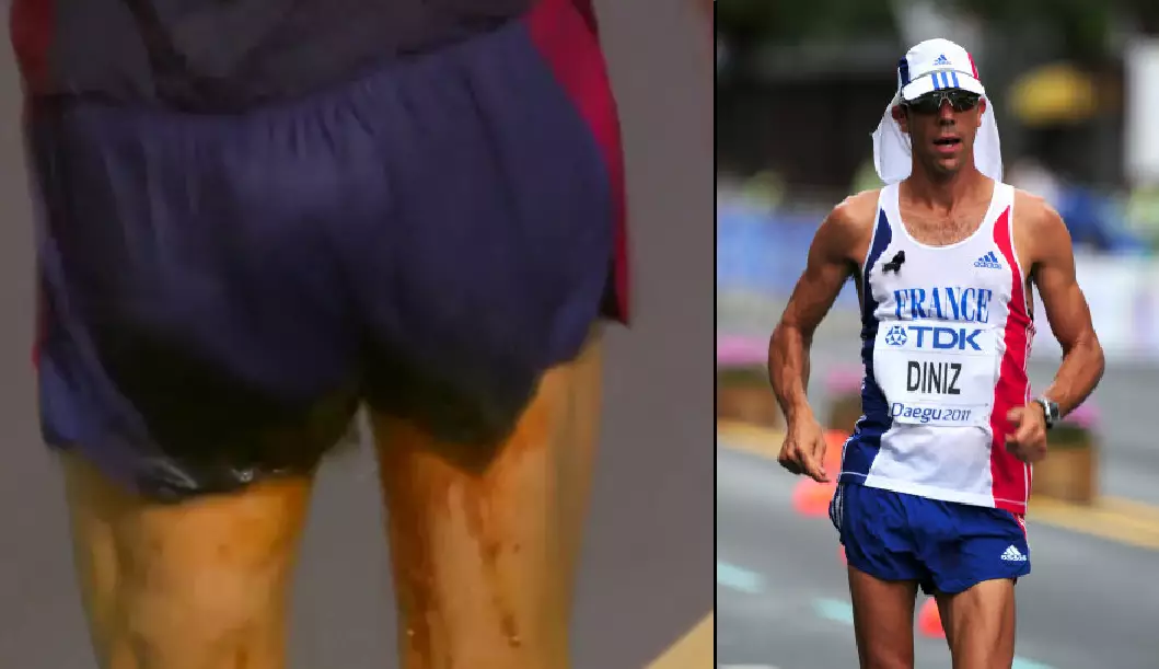 An Athlete Has Shat Himself During The 50km Walk Race