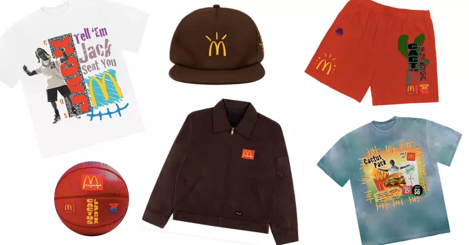 The collection also features clothes and even a basketball (