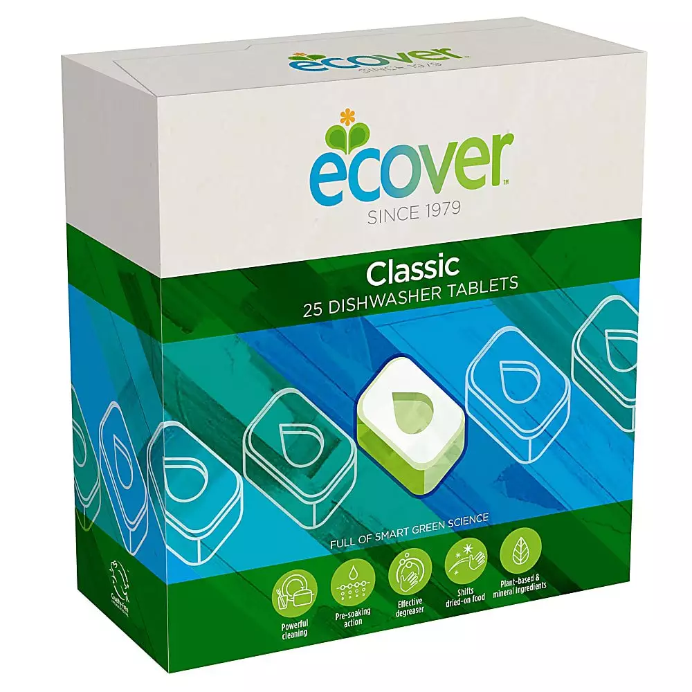 Ecover Ecological Dishwasher Tablets, £6.