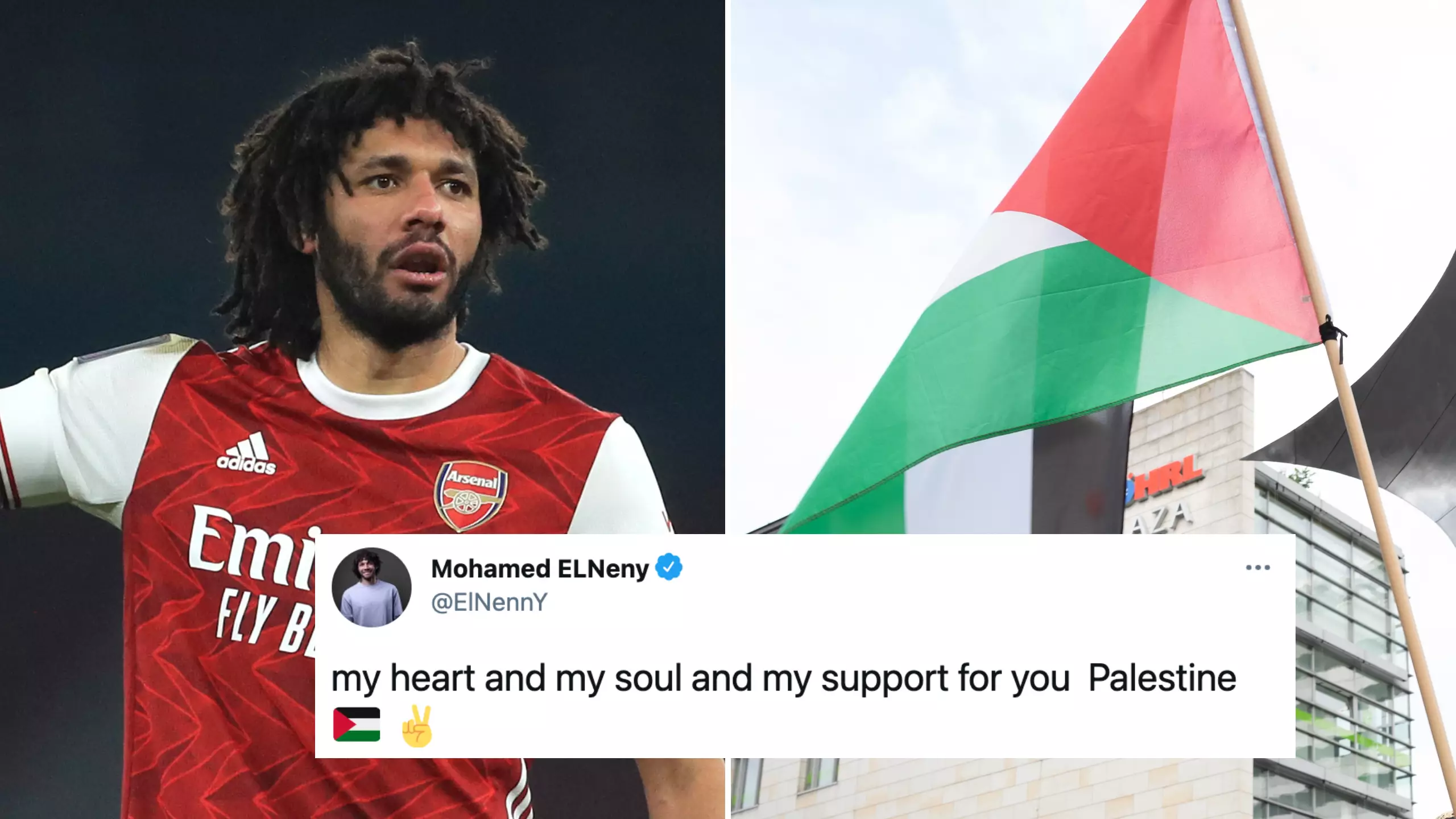 Arsenal 'In Urgent Talks' With Sponsor After Mohamed Elneny Posts Support For Palestine On Social Media
