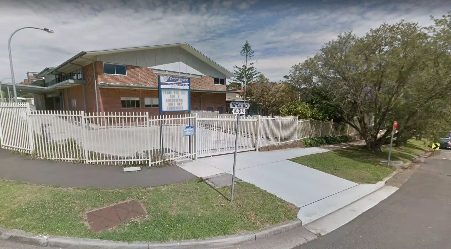 A view of Cromehurst School in Sydney.