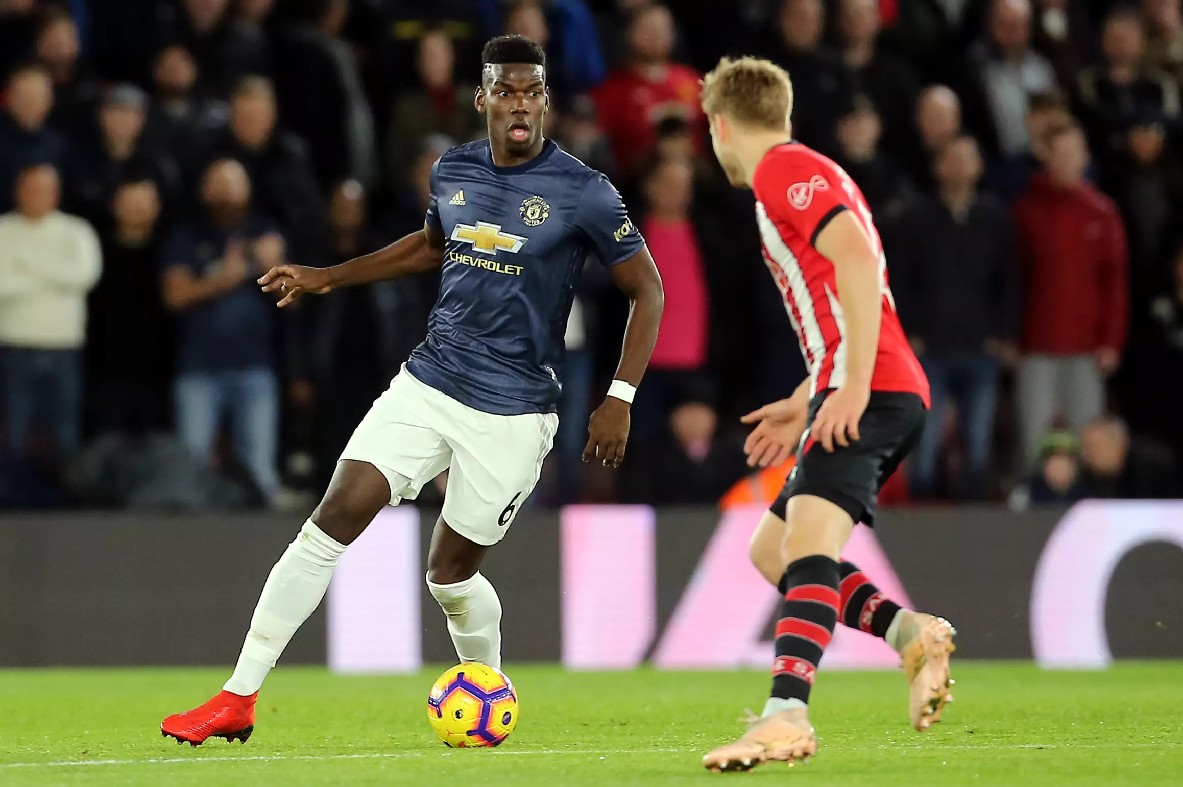 Pogba was unable to have a positive impact. Image: PA Images