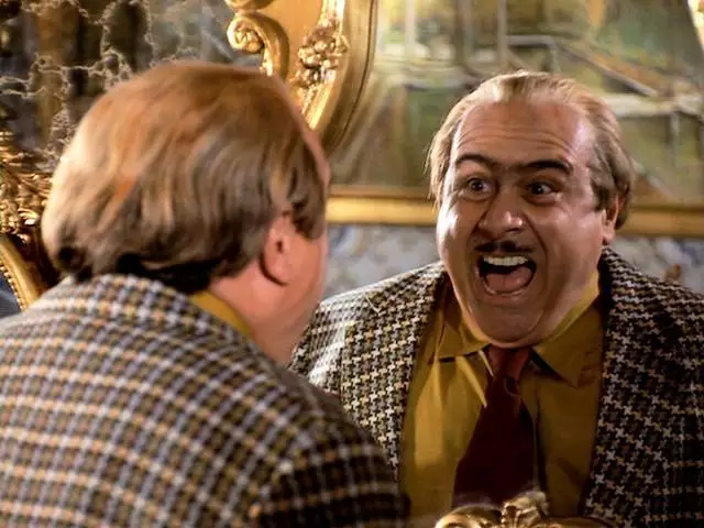 Danny DeVito played Harry Wormwood in the film. (