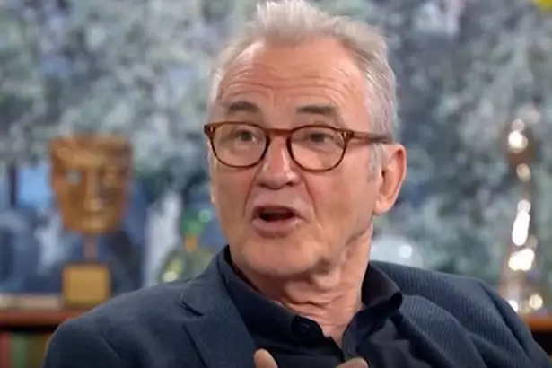 Larry Lamb said the script for the Christmas special made him cry.