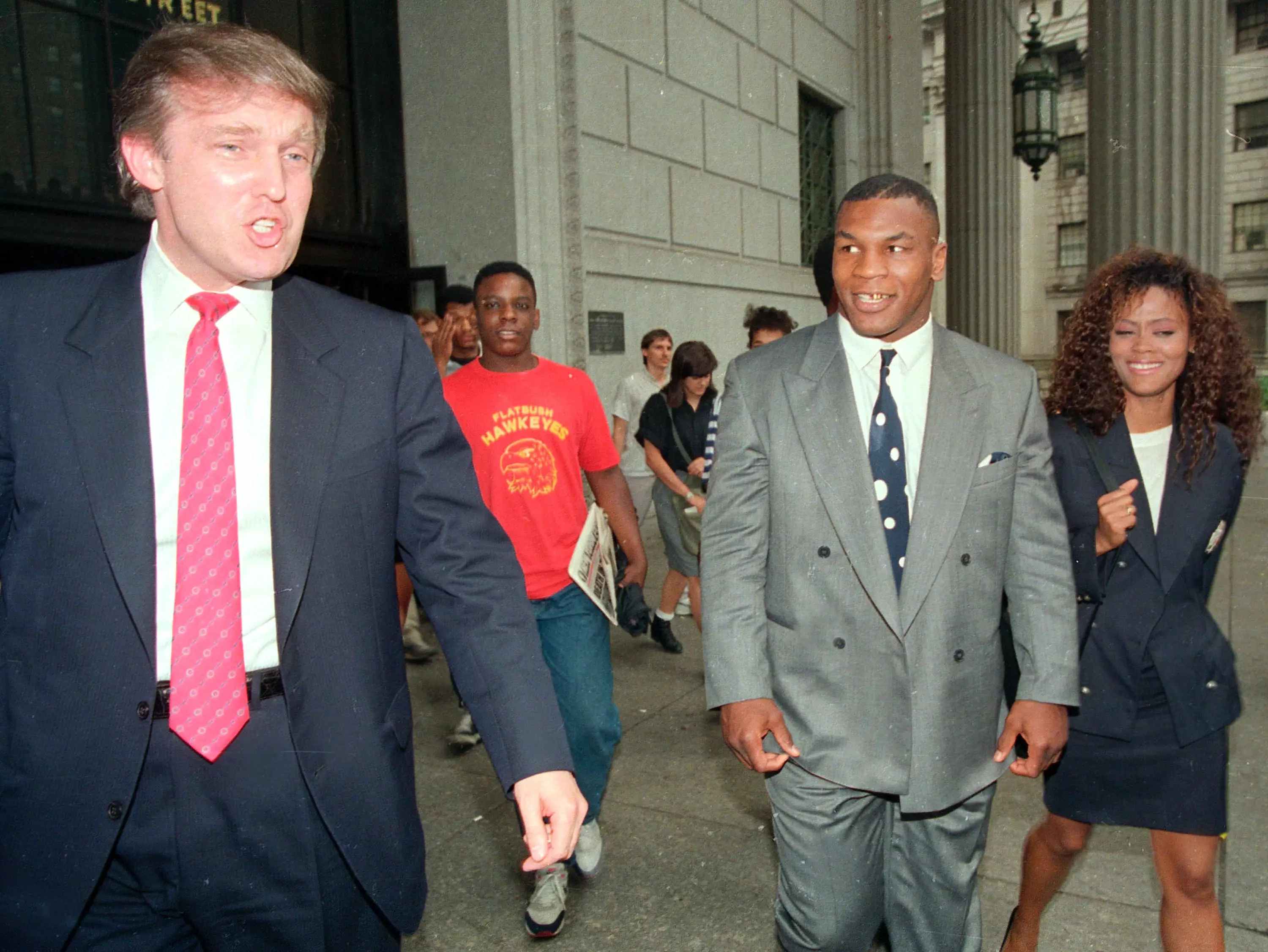 Mike Tyson Robin Givens Donald Trump