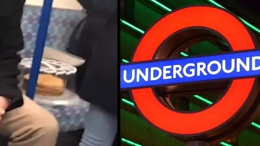 London Tube Passengers Made To Stand While Victoria Sponge Cake Gets A Seat