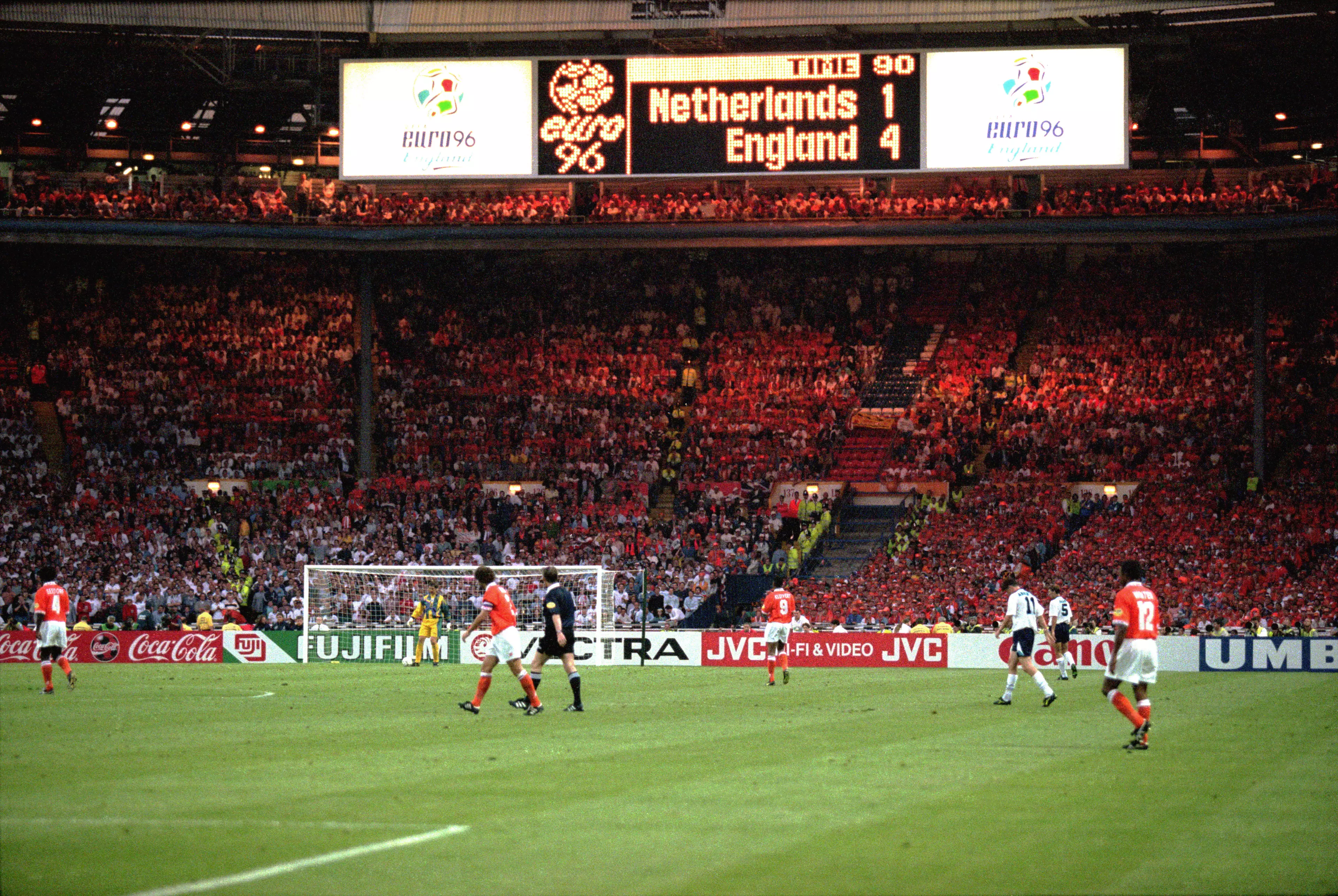 England last hosted a full tournament in 1996. Image: PA Images