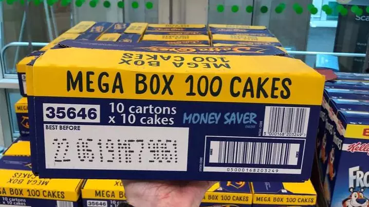 Asda Is Selling 'Mega Boxes' Of 100 Jaffa Cakes For £4