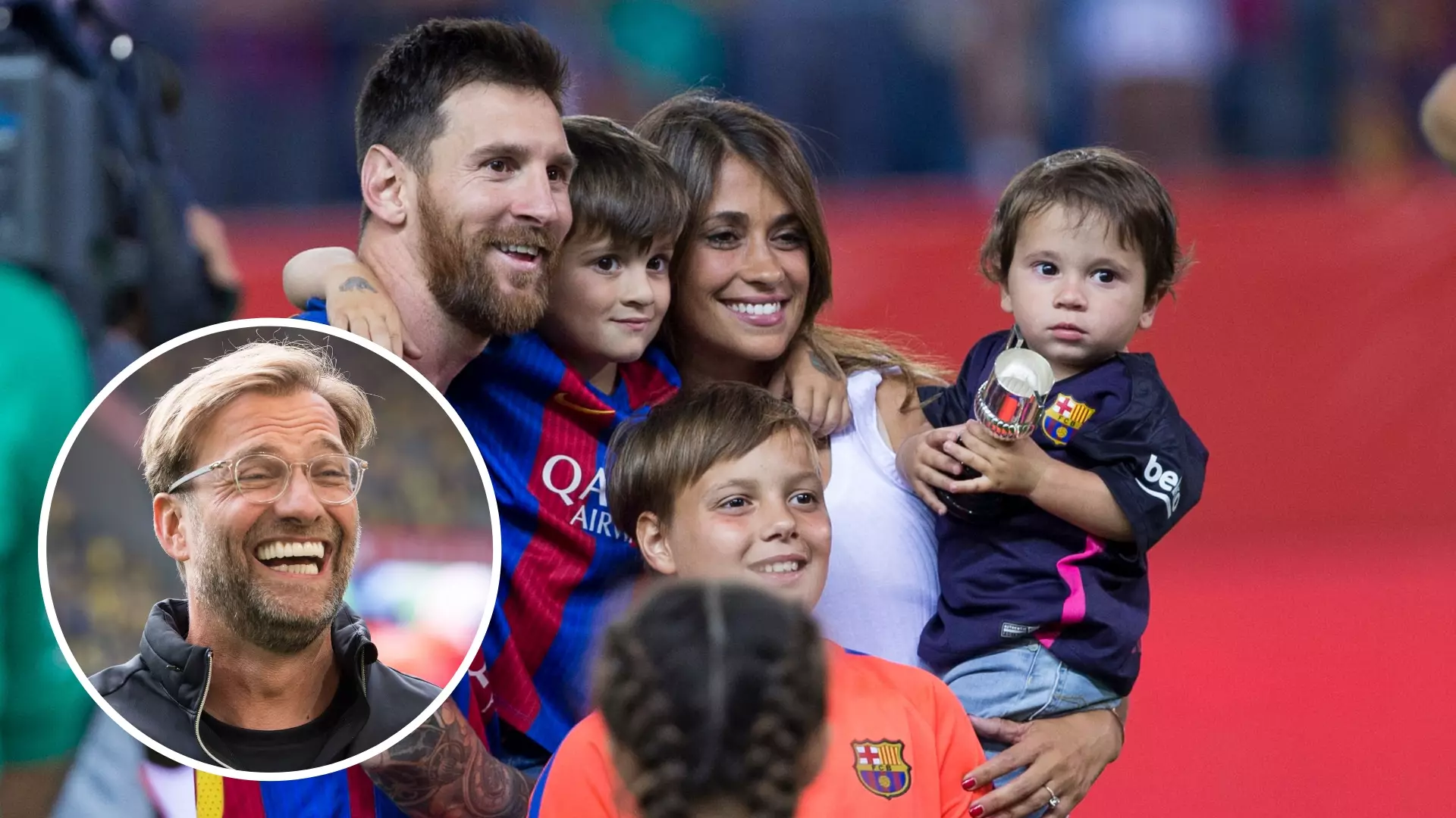 Lionel Messi Hilariously Admits His Son Makes Liverpool Jabs When They're Playing Football