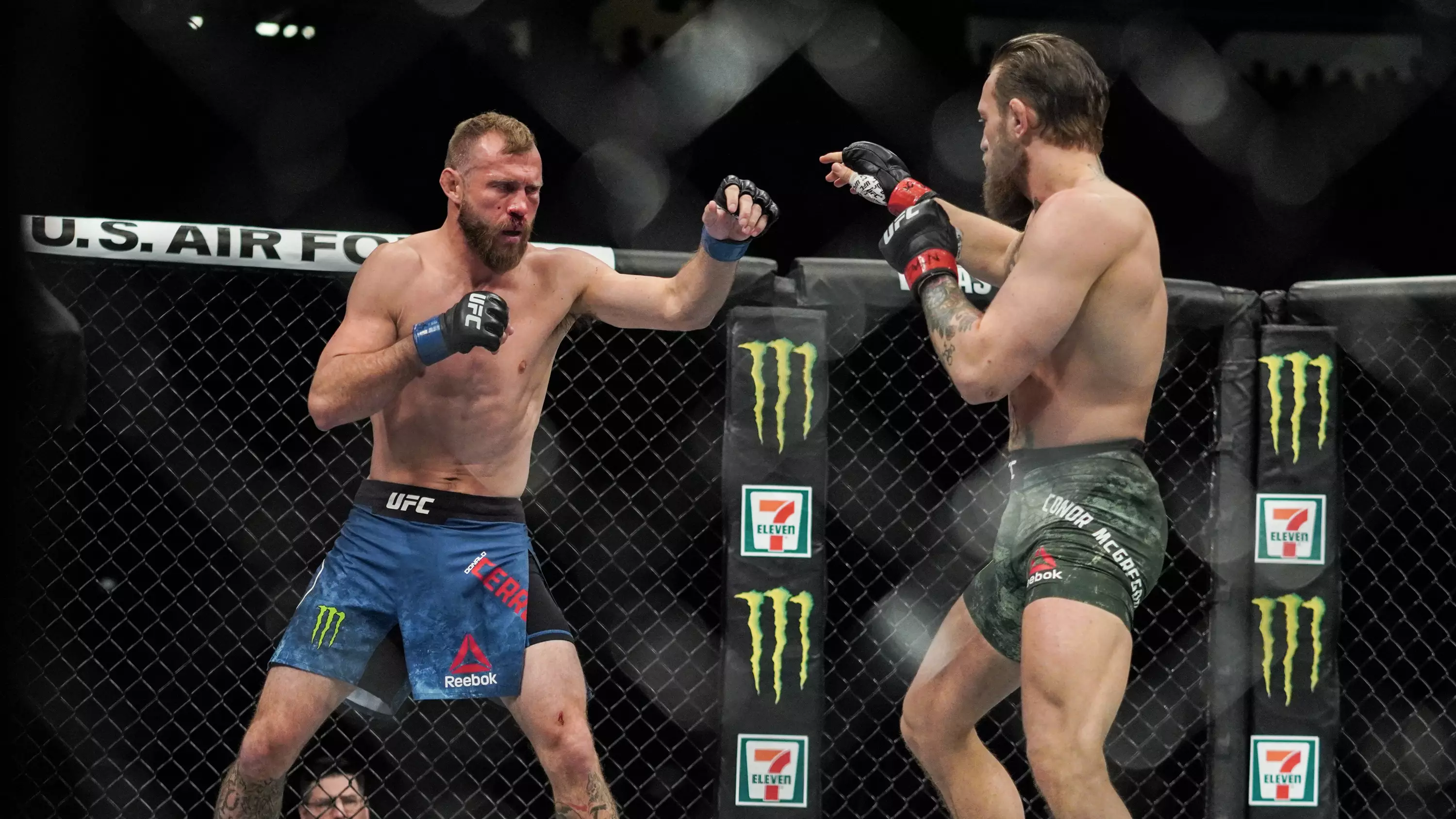 McGregor beat Cerrone at 170lbs earlier this year. Image: PA Images