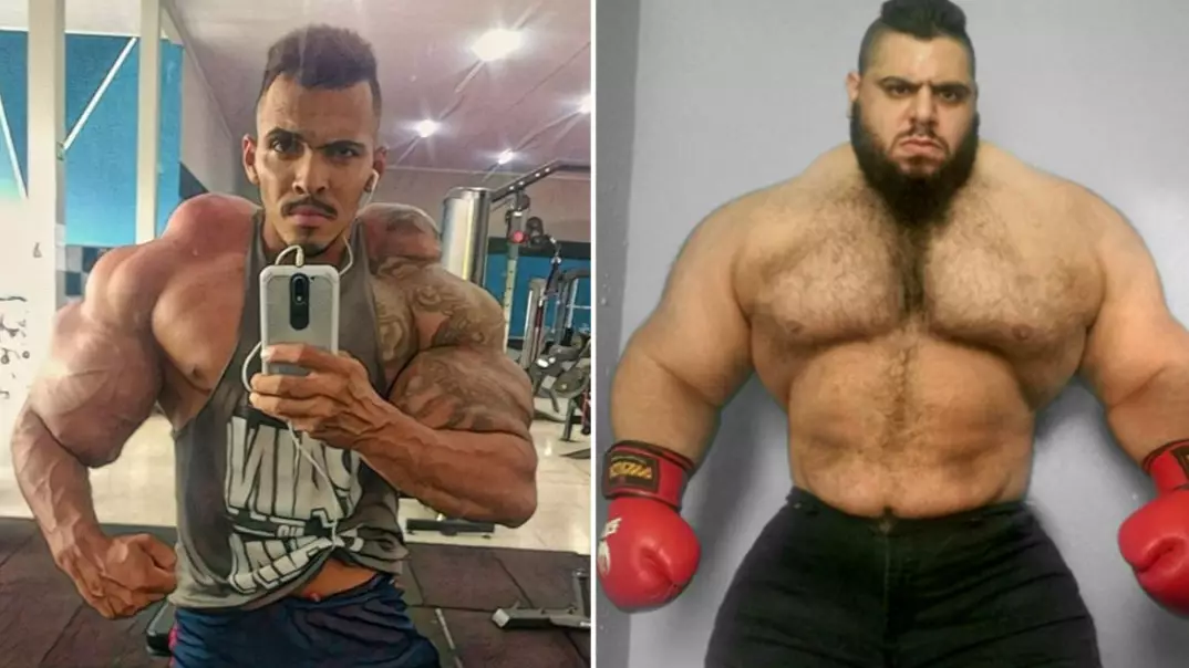 19 Stone 'Brazilian Hulk' Agrees To Fight 28 Stone 'Iranian Hulk' In MMA Bout