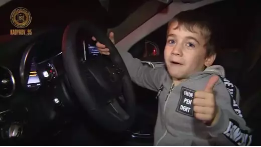 Kid Wins Mercedes After Doing Press Ups For Over Two Hours 