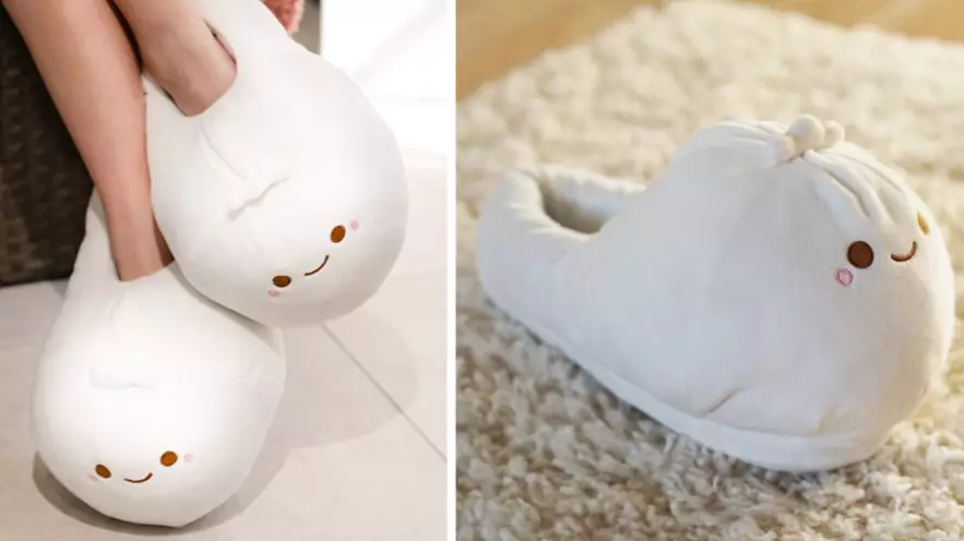 You Can Now Buy Heated Dumpling Slippers To Keep You Warm This Winter