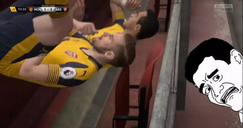 The Bizarre Celebration You Haven't Seen On FIFA 17 Yet