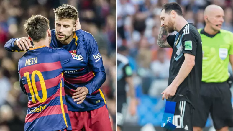 Gerard Pique Drops A Truth Bomb About Lionel Messi And Argentina