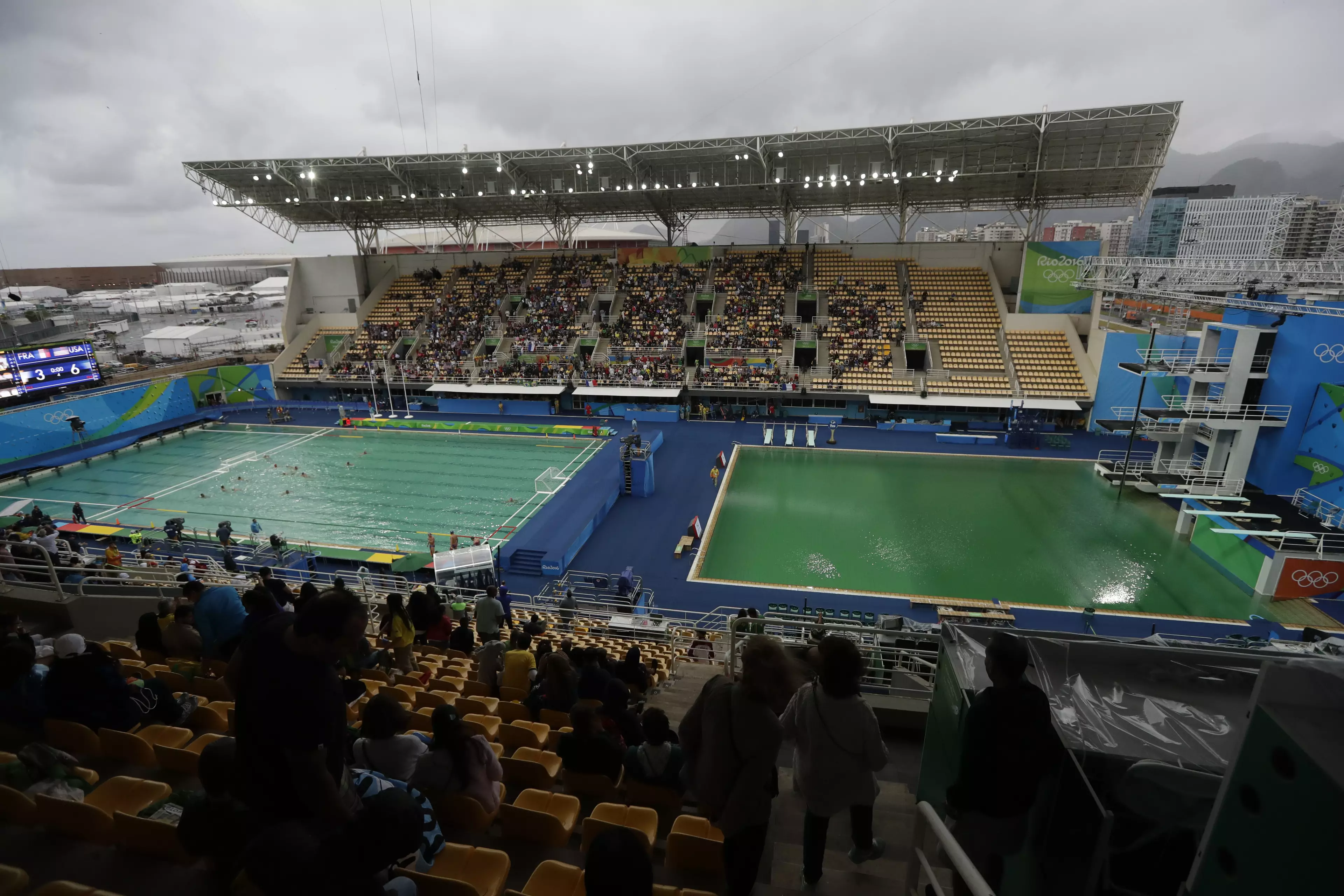 Rio Officials Have FINALLY Announced Why The Diving Pool Turned Green 