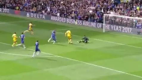 WATCH: Christian Benteke Scores Cheeky Goal Against Chelsea