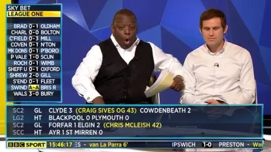 WATCH: Garth Crooks' Insane Reaction To Mesut Ozil's Goal