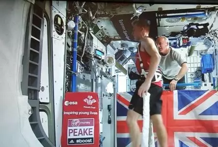 Tim Peake Ran The London Marathon In Space Because He Never Rests