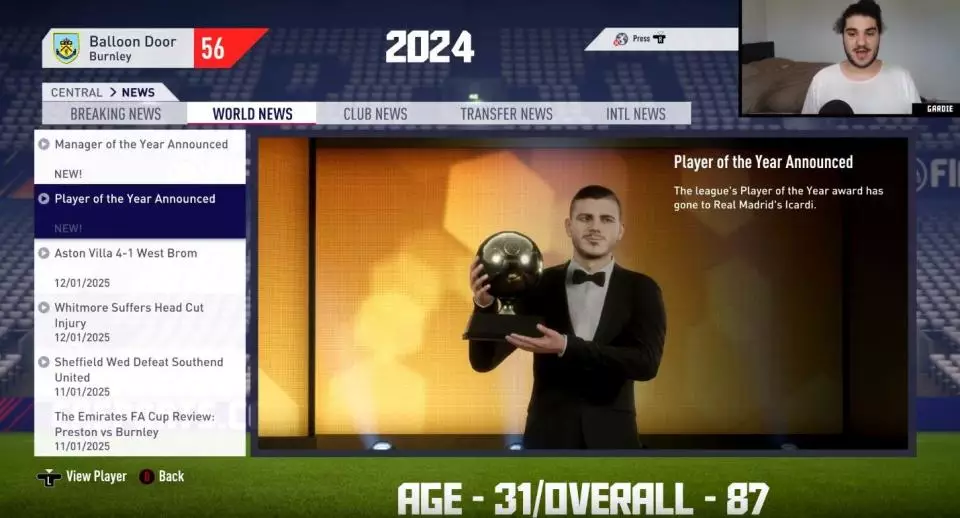 Icardi could move to Real this summer according to some rumours. Image: YouTube