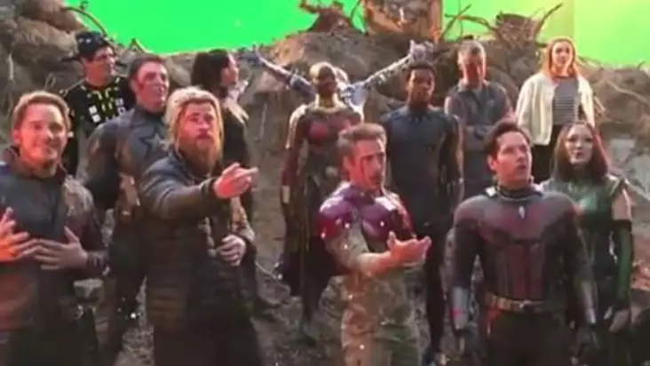 Josh Brolin Waited Over A Year To Share Clip Of Avengers' Cast 