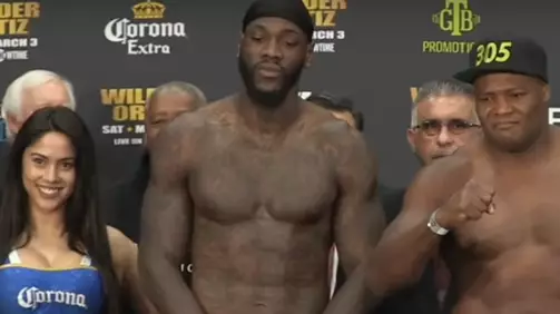 Watch: Deontay Wilder Scares The Living Sh*t Out Of Corona Girl