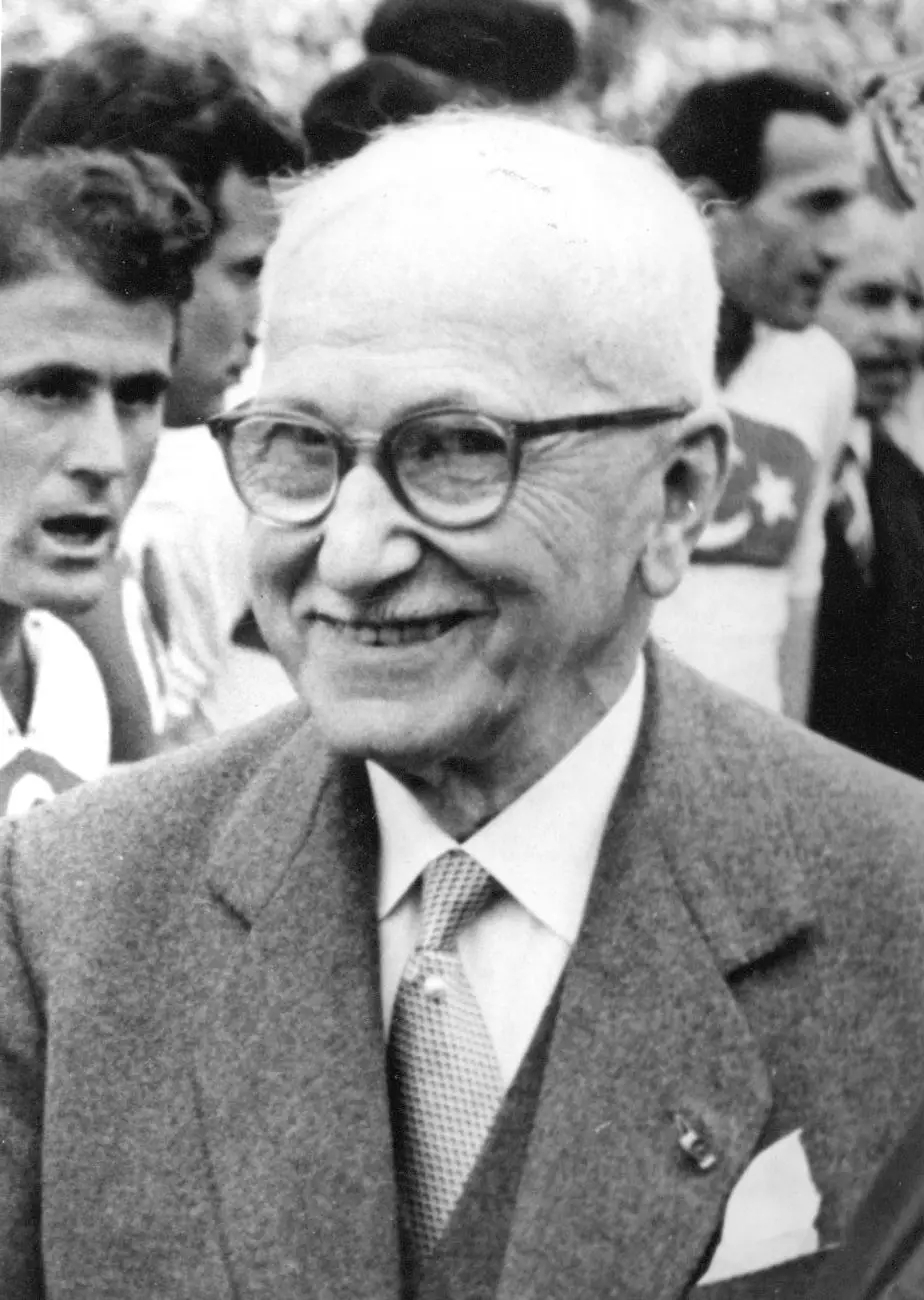 1950's portrait of FIFA Honorary president Jules Rimet.