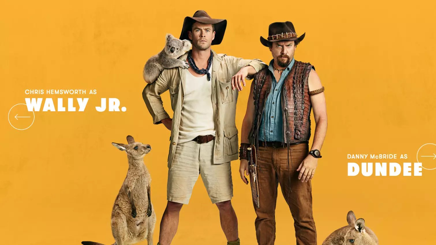 Have Danny McBride And Chris Hemsworth Just Secretly Made A 'Crocodile Dundee' Reboot?