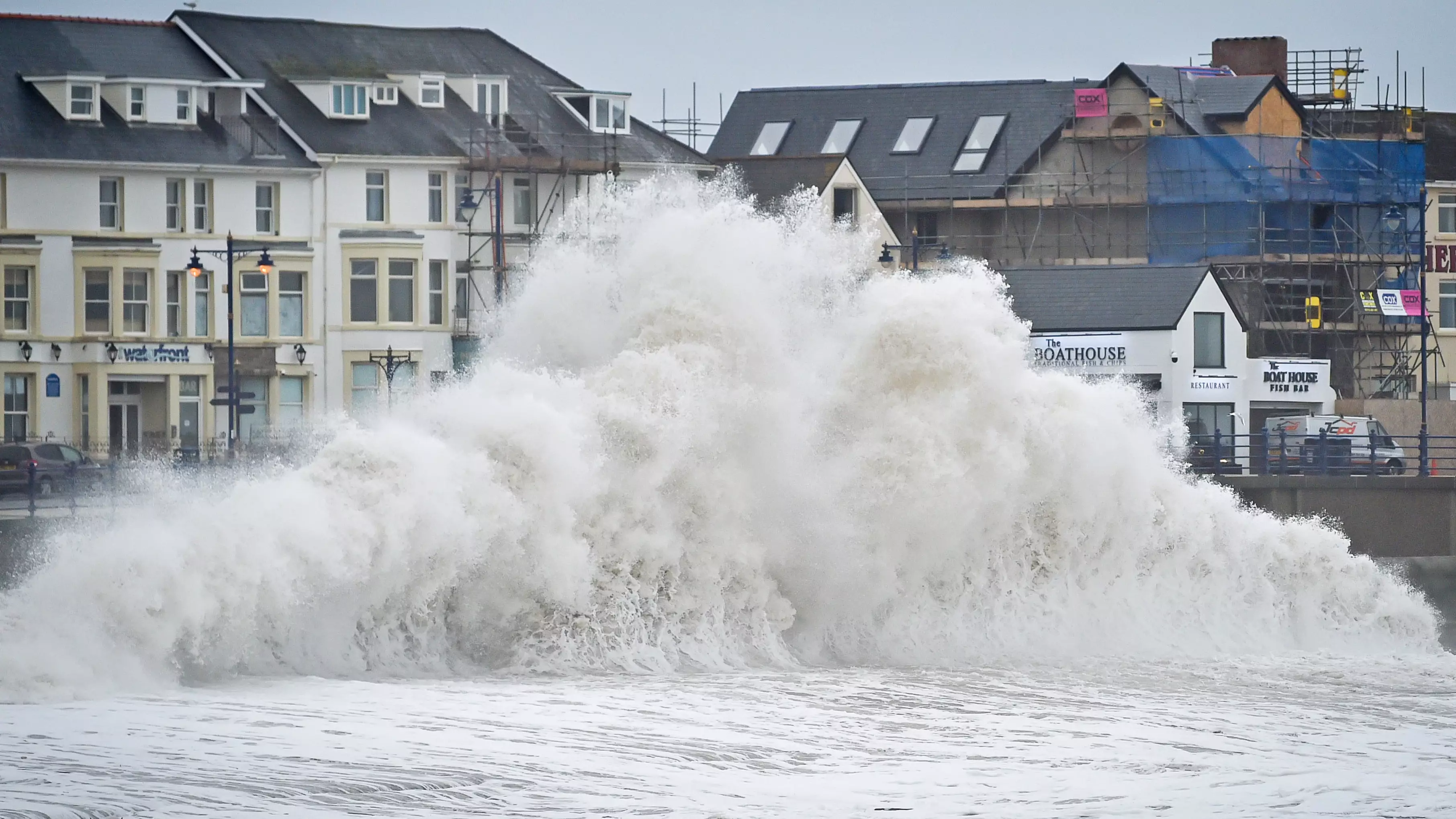 UK Braced For Strong Winds And Heavy Rain As Storm Ciara Hits