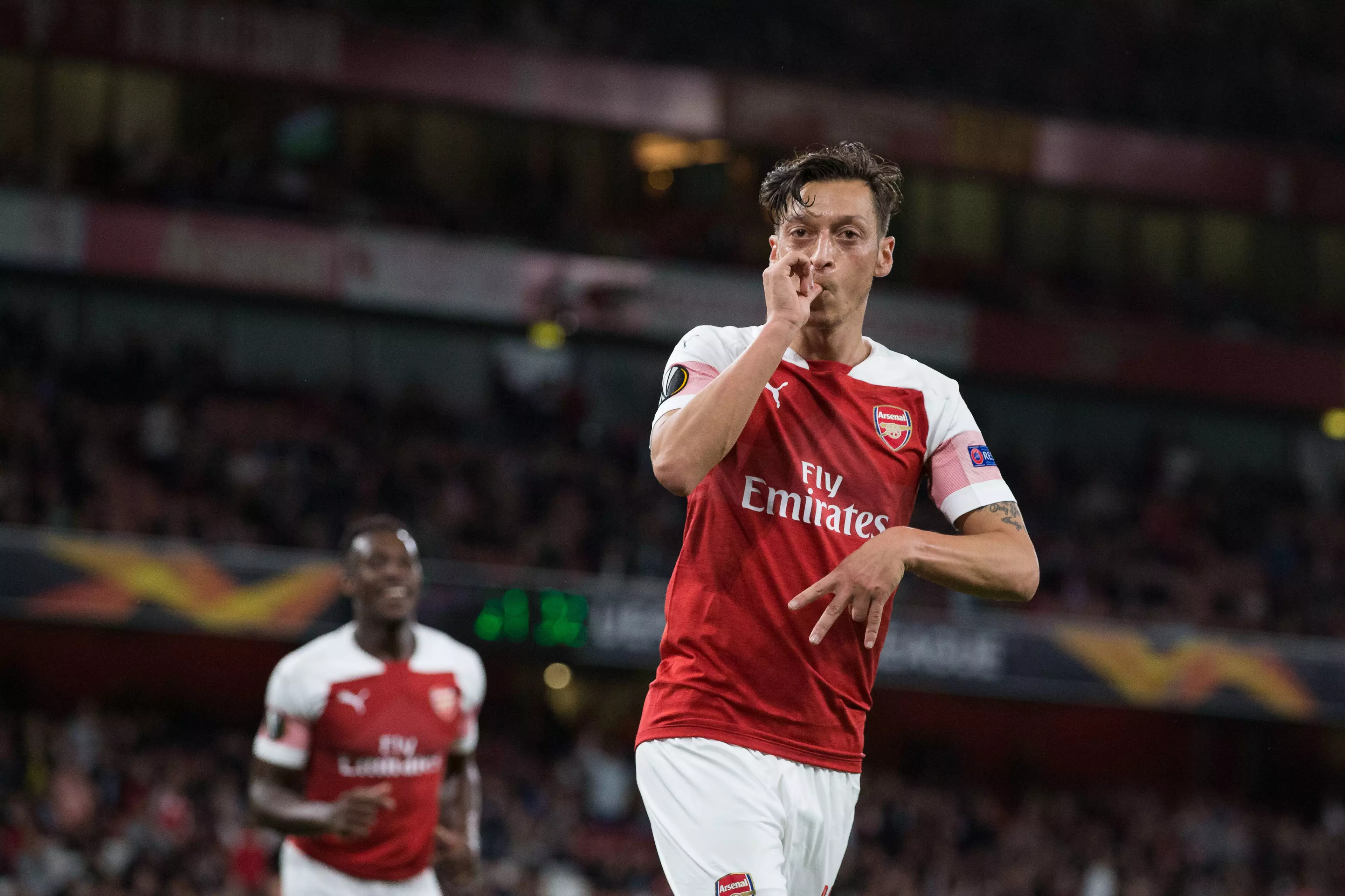 Ozil has fallen out of favour at the Emirates. Image: PA Images