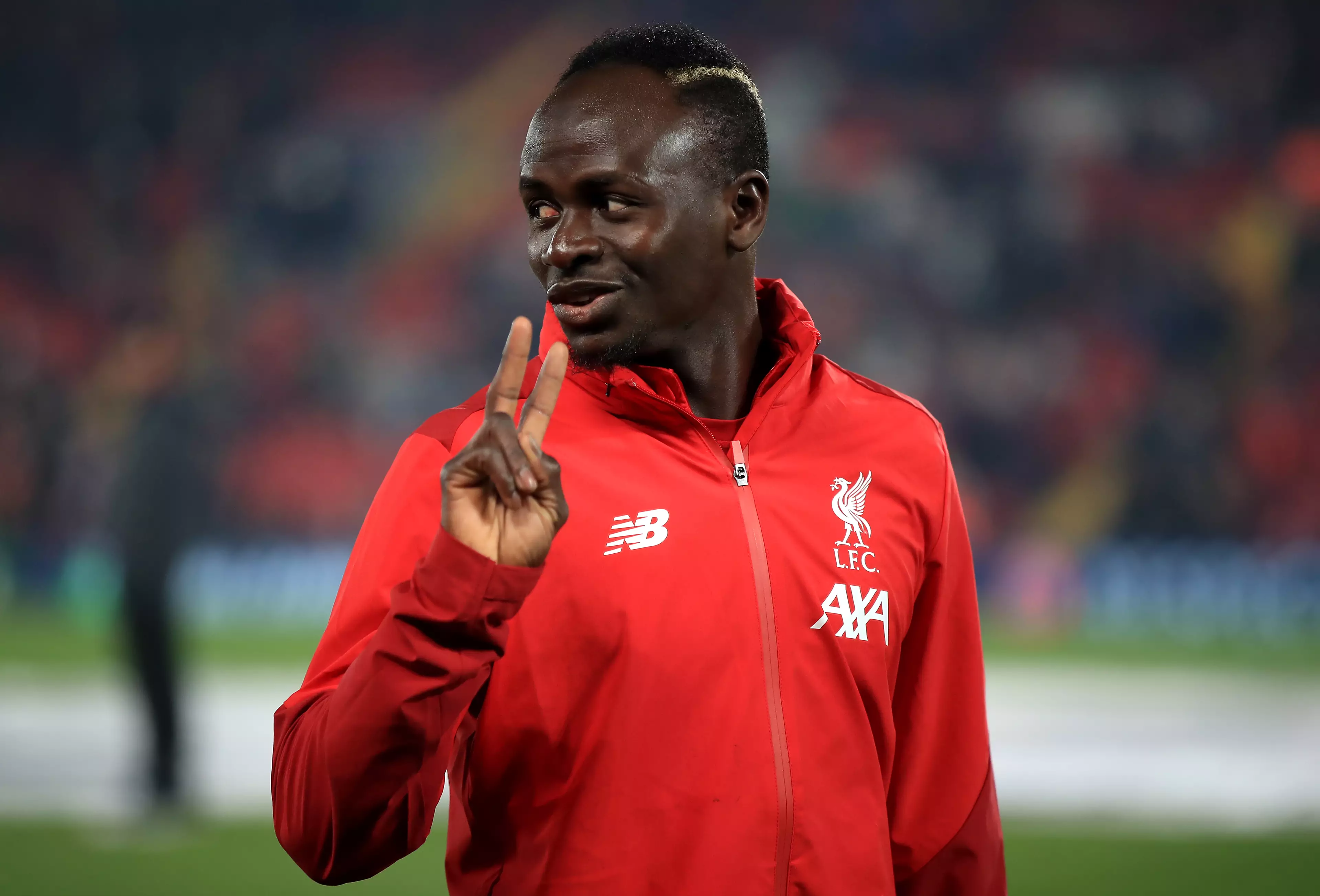 Sadio Mane hoping to get himself bumped up to second. Image: PA Images