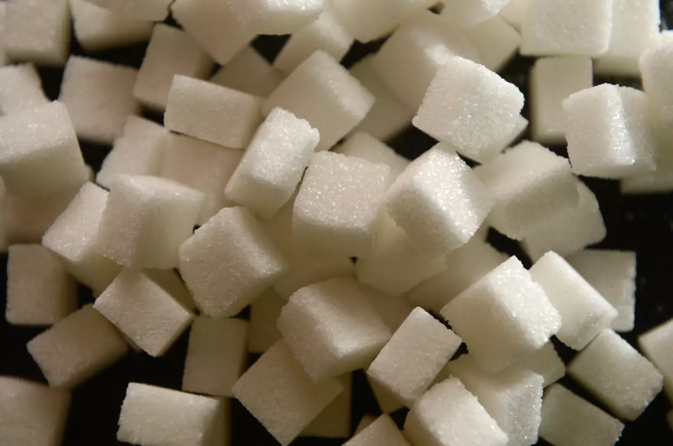 Sugar cubes.