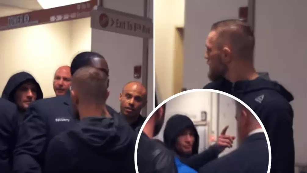 Rare Footage Of Conor McGregor And Khabib's First Ever Altercation 