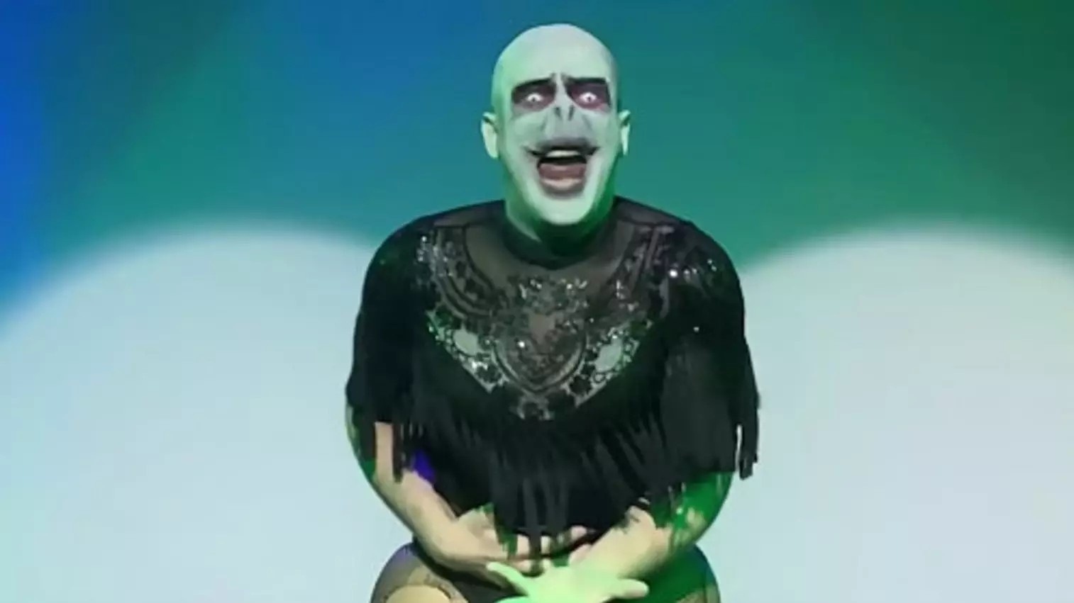 Drag Queen Goes Viral As 'Lady Voldemort' And It's Fabulous