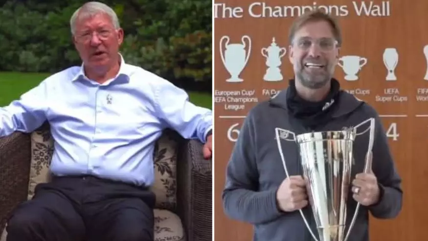 Sir Alex Ferguson Sends Brilliant Message To Jurgen Klopp For Winning Manager Of The Year