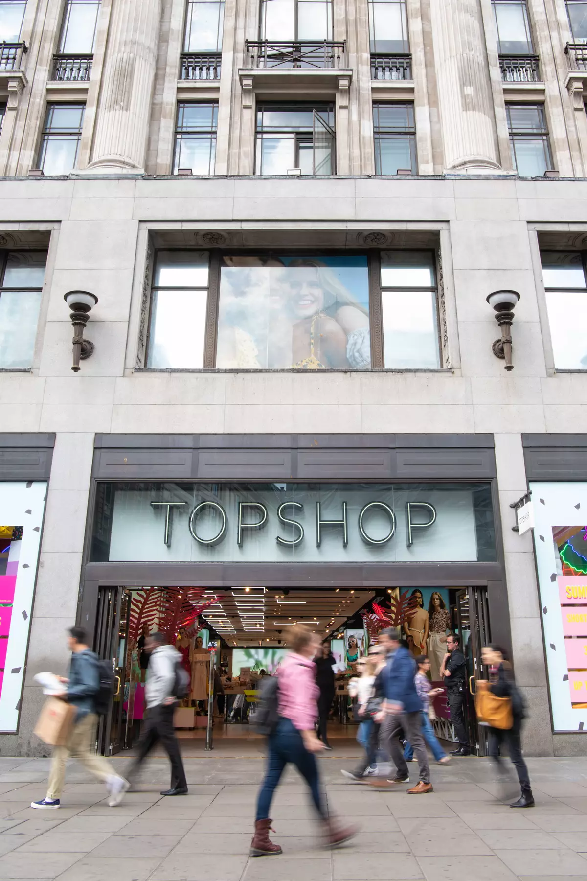 The Topshop is infamous for its vast size (