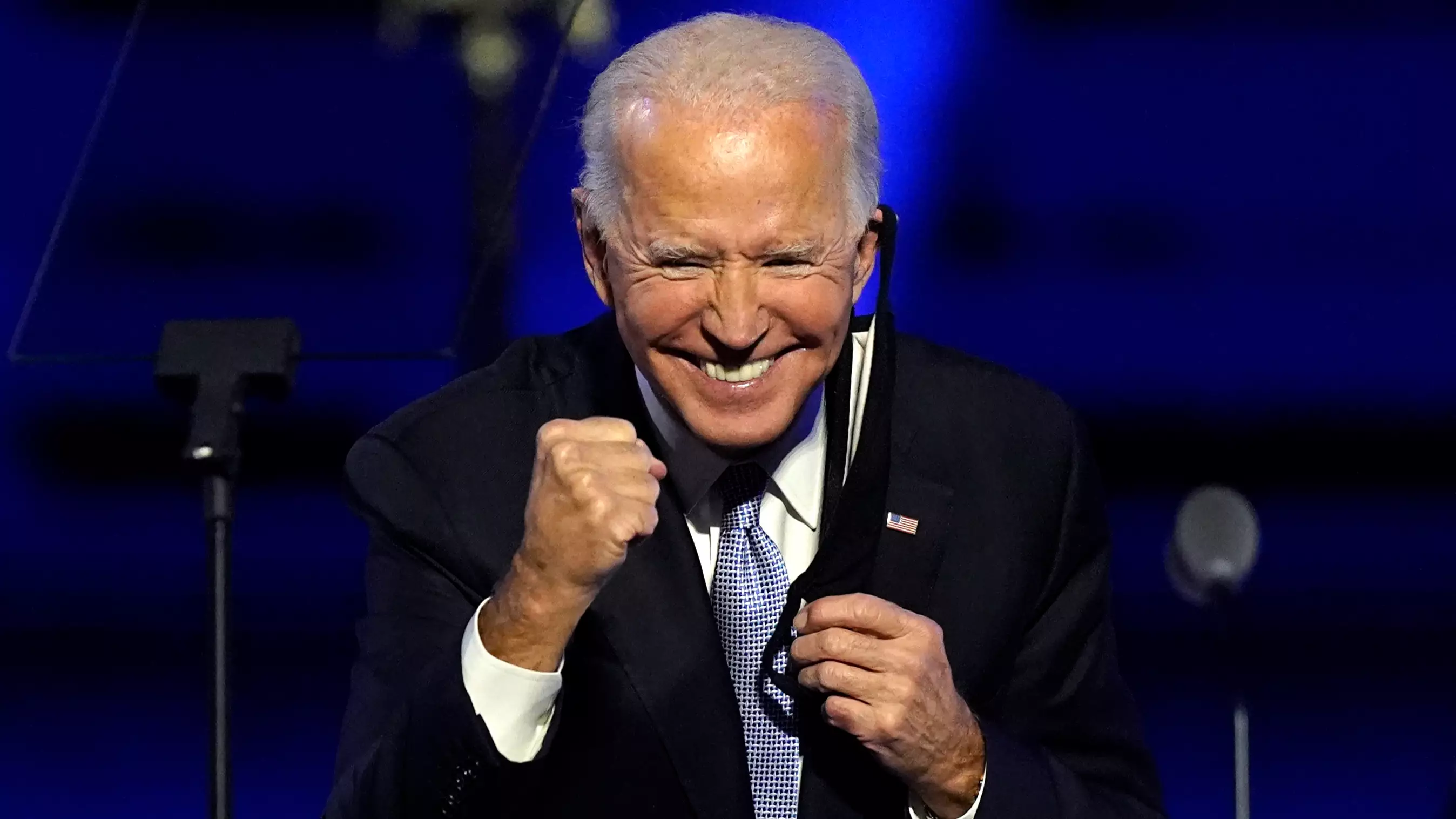 Joe Biden wins the US election (