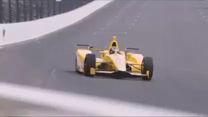 WATCH: Fernando Alonso's First Test In Indy 500 Goes Well