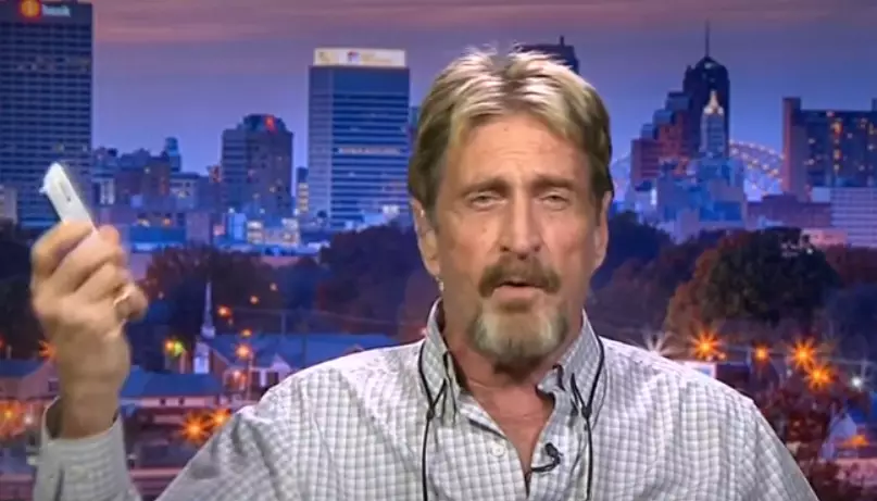 John McAfee Revealed How To Hack An iPhone On National Television