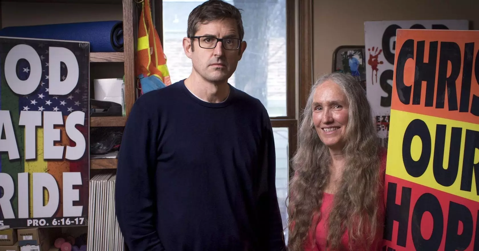 Louis Theroux revisiting Westboro Baptist Church.