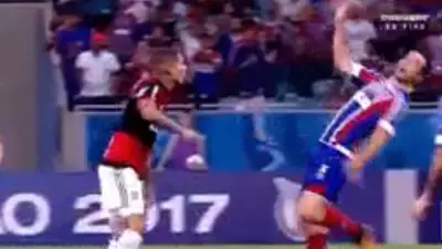 WATCH: The Worst Dive In Football History Took Place Last Night